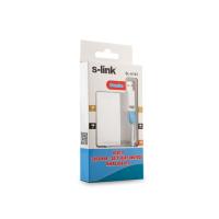 S-Link SL-U143 Beyaz 3 Port Hub+USB2.0 KartOkuyucu