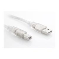 S-link SL-U2005 Usb2.0 5m Şeffaf Yazıcı Kablo