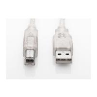 S-link SL-U2005 Usb2.0 5m Şeffaf Yazıcı Kablo