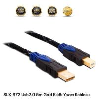 S-LINK USB 5metre SLX972 USB 2.0 Yazıcı Kablosu
