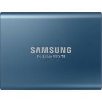 SAMSUNG 500GB SSD 2,5" T5 MU-PA500B/WW 540MB/s USB 3.0 Harici Harddisk Mavi