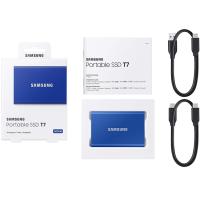 Samsung T7 500GB Usb3.2 Gen 2 Type-C Mavi