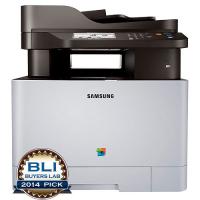 SAMSUNG A4 Renkli SL-C1860FW Laser Yazıcı Tarayıcı Fotokopi Fax 19/19sayfa 40.000sayfa USB 2.0,Kablosuz