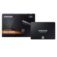 SAMSUNG SSD 2tb 2.5" 860evo MZ-76E2T0BW 550MB/s 520MB/s 98K IOPS 90K IOPS Sata III 3D Nand Flash