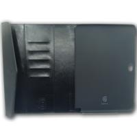 SCH Deri Kılıf Galaxy Tab 3 T310 8 Flip Cover Cüzdanlı Siyah