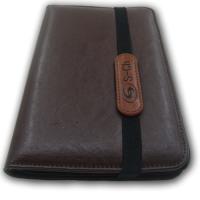 SCH Deri Kılıf Galaxy Tab 2 P3100 7 Flip Cover Tablet Kalemli Kahverengi