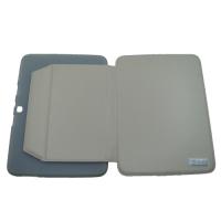 SCH Galaxy Tab 3 P5200/P5210 10.1 Flip Cover Deri Kılıf Krem