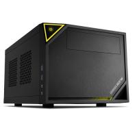 SHARKOON mini ITX Powersiz Shark Zone C10 ITX PC Kasası Siyah Kırmızı