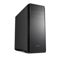 SHARKOON mid Tower Powersiz BW9000-W ATX PC Kasası Pencereli Siyah 1x 12cm Mavi LED Fan