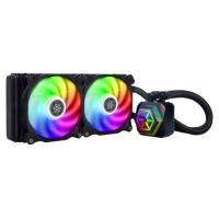 SilverSTONE 240mm PF240 SST-PF240-ARGB RGB SIVI SOĞUTMALI INTEL,AMD İŞLEMCİ FANI 2X FANLI