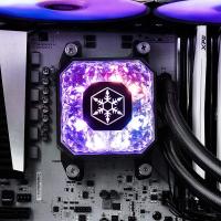 SILVERSTONE 240MM IG240P SST-IG240P-ARGB ARGB SIVI SOĞUTMALI İŞLEMCİ FANI