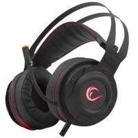 SNOPY RAMPAGE X-ROGER G16 7.1 Surround USB Led Aydınlatma Siyah Metal Kasa Gaming Mikrofonlu Kulaklık