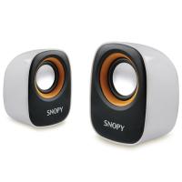 Snopy SN-120 2.0 Beyaz/Sarı USB Speaker