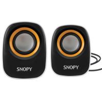 Snopy SN-120 2.0 Beyaz/Sarı USB Speaker