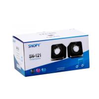 SNOPY SN-121 1+1 Masa Üstü USB SPEAKER (Siyah)