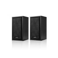 SNOPY SN-385 1+1 Masa Üstü, USB SPEAKER, 6W, AHŞAP Kabin (Siyah)