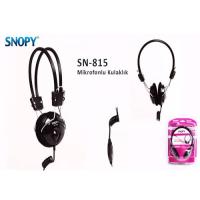 SNOPY SN-815 Mikrofonlı Kulaklık Siyah