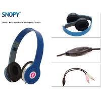 SNOPY SN-911 Multimedya Mikrofonlu Kulaklık Beyaz