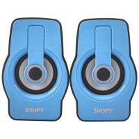 Snopy SN-X23 RGB Işıklı 3W*2 Siyah/Mavi USB Speake