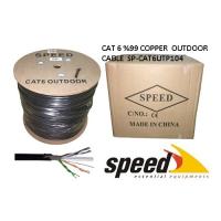 SPEED Premium Cat6 Utp LSZH 23AWG 305m %99 Bakır Outdoor Kablo (Double PVC+PE Jacket) SP-CAT6UTP104