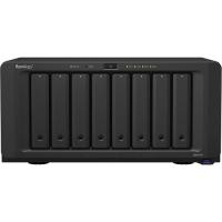 SYNOLOGY 8x DS1819+ (Plus) Atom QC 2.1ghz 4gb 4x Glan 2x eSATA USB 3.0 Raid Nas Server (Disksiz) (112tb Kapasite)