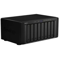 SYNOLOGY 8x DS1819+ (Plus) Atom QC 2.1ghz 4gb 4x Glan 2x eSATA USB 3.0 Raid Nas Server (Disksiz) (112tb Kapasite)