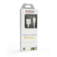 SYROX SYX-C09 BEYAZ OTG CABLE . TABLETPHONE