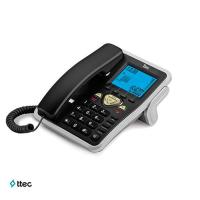 T-TEC TK-6105 Masaüstü Telefon Siyah/Gümüş