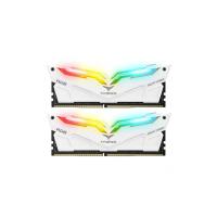TEAM 16GB (2X 8GB) DDR4 3200MHZ CL16 DUAL KIT PC RAM T-FORCE NIGHT HAWK WHITE RGB TF15D416G3200HC16CDC01