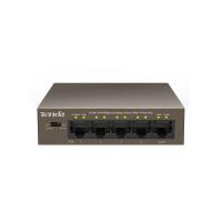 TENDA 5port Full PoE TEF1105P 10/100 Yönetilemez Switch 58w Desktop