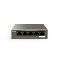 TENDA 5port 4port PoE TEF1105P-4-63W 10/100 Yönetilemez Switch 63w Desktop