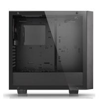 THERMALTAKE mid Tower Powersiz Gaming Core G21 CA-1I4-00M1WN-00 ATX PC Kasası Temperli Cam Siyah