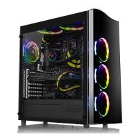 THERMALTAKE mid Tower Powersiz Gaming View 22 CA-1J3-00M1WN-00 ATX PC Kasası Temperli Cam Siyah