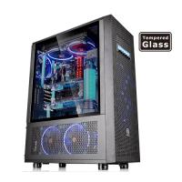 THERMALTAKE full Tower Powersiz Core X71 CA-1F8-00M1WN-02 E-ATX PC Kasası Temperli Cam Siyah