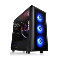 THERMALTAKE mid Tower Powersiz Gaming Versa J23 RGB CA-1L6-00M1WN-01 ATX PC Kasası Temperli Cam Siyah