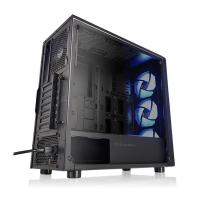 THERMALTAKE mid Tower Powersiz Gaming Versa J23 RGB CA-1L6-00M1WN-01 ATX PC Kasası Temperli Cam Siyah