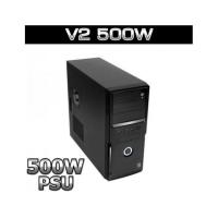 Thermaltake V2 Siyah/Parlak Mid Tower Kasa (500W)