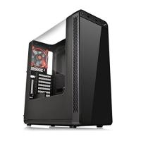 THERMALTAKE 600W VIEW 27 CA-3G7-60M1WE-00 3X RGB FANLI GAMING MID-TOWER KASA Siyah