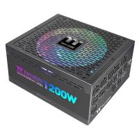THERMALTAKE 1200W 80+ PLATINUM TOUGHPOWER PF1 RGB PS-TPD-1200F3FAPE-1 14cm Fanlı Aktif PFC Tam Modüler Power Supply