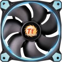 THERMALTAKE Riing 120mm Mavi Halka Ledli Titreşimsiz Kasa ve Radyatör Fan