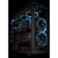 THERMALTAKE Riing 120mm Mavi Halka Ledli Titreşimsiz Kasa ve Radyatör Fan