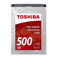 TOSHIBA 2,5" 500gb L200 HDWK105UZSVA 5400rpm 8mb Sata III Notebook Harddisk 7mm Slim