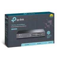 TP-LINK 16port TL-SF1016DS 10/100 Yönetilemez Switch Masaüstü Çelik Kasa