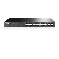 TP-LINK 24port 192w FULL PoE T1600G-28PS(TL-SG2424P) GIGABIT 4X SFP Yönetilemez Switch