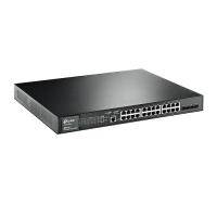 TP-LINK 24port 384w FULL PoE T2600G-28MPS (TL-SG3424P) GIGABIT 4X SFP Yönetilemez Switch
