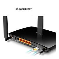 TP-LINK ARCHER MR400 1200mbps AC1200 Dual Band EV Ofis Tipi 4G LTE Router