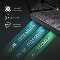 TP-LINK ARCHER C4000 4000mbps AC4000 TRI Band EV Ofis Tipi Gaming Router