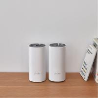 TP-LINK DECO E4-2P 1200mbps AC1200 Dual Band EV Ofis Tipi Mesh Router 2-li paket