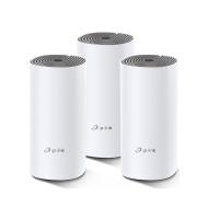 TP-LINK DECO E4-2P 1200mbps AC1200 Dual Band EV Ofis Tipi Mesh Router 3-lü paket
