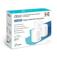 TP-LINK DECO X60 3000 MBPS EV WI-FI 6 SİSTEMİ (ÜÇLÜ PAKET)